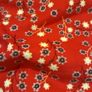 Imported Corduroy (Kotrai) 2pc Printed Suit Unstitched